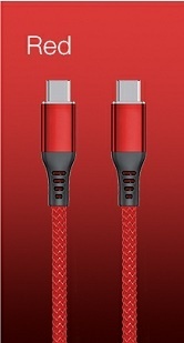 BULLET - USB C - USB C, kabel szybkiego ładowania 60W PD i transfer danych