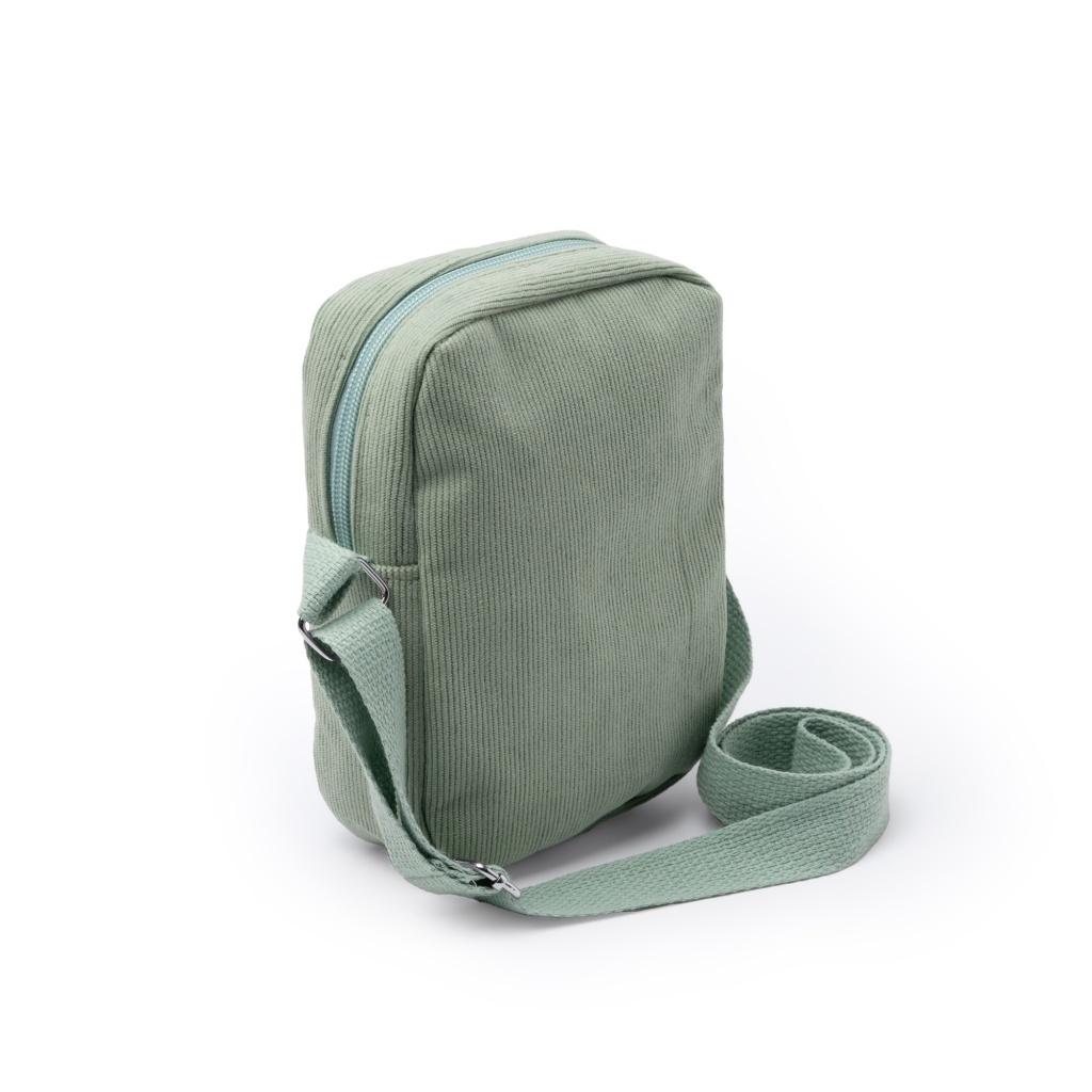 KAPI - Saszetka ze sztruksu z regulowanym paskiem