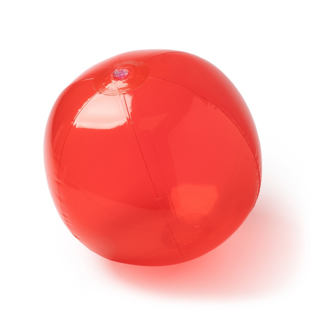 Kipar - Półprzezroczysta piłka plażowa wykonana z PCV.