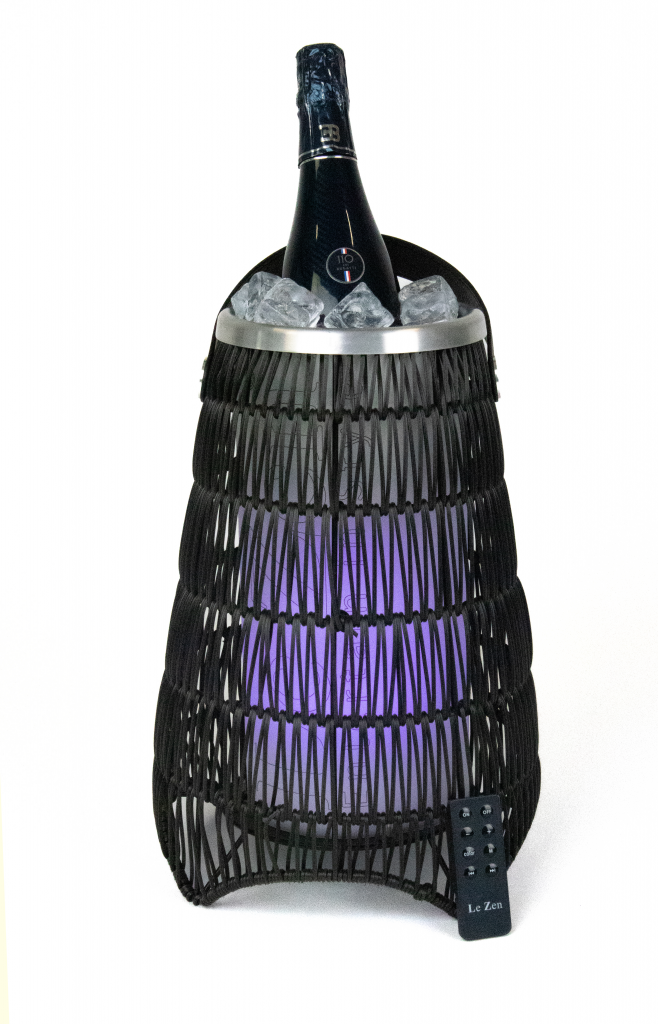 LE ZEN ENZY - Głośnik bezprzewodowy 5W & Lampa LED & Cooler do wina na 1 butelkę