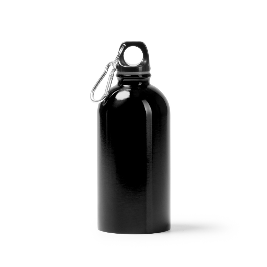 MIKEL - Butelka 500ml ze stali nierdzewnej z karabińczykiem