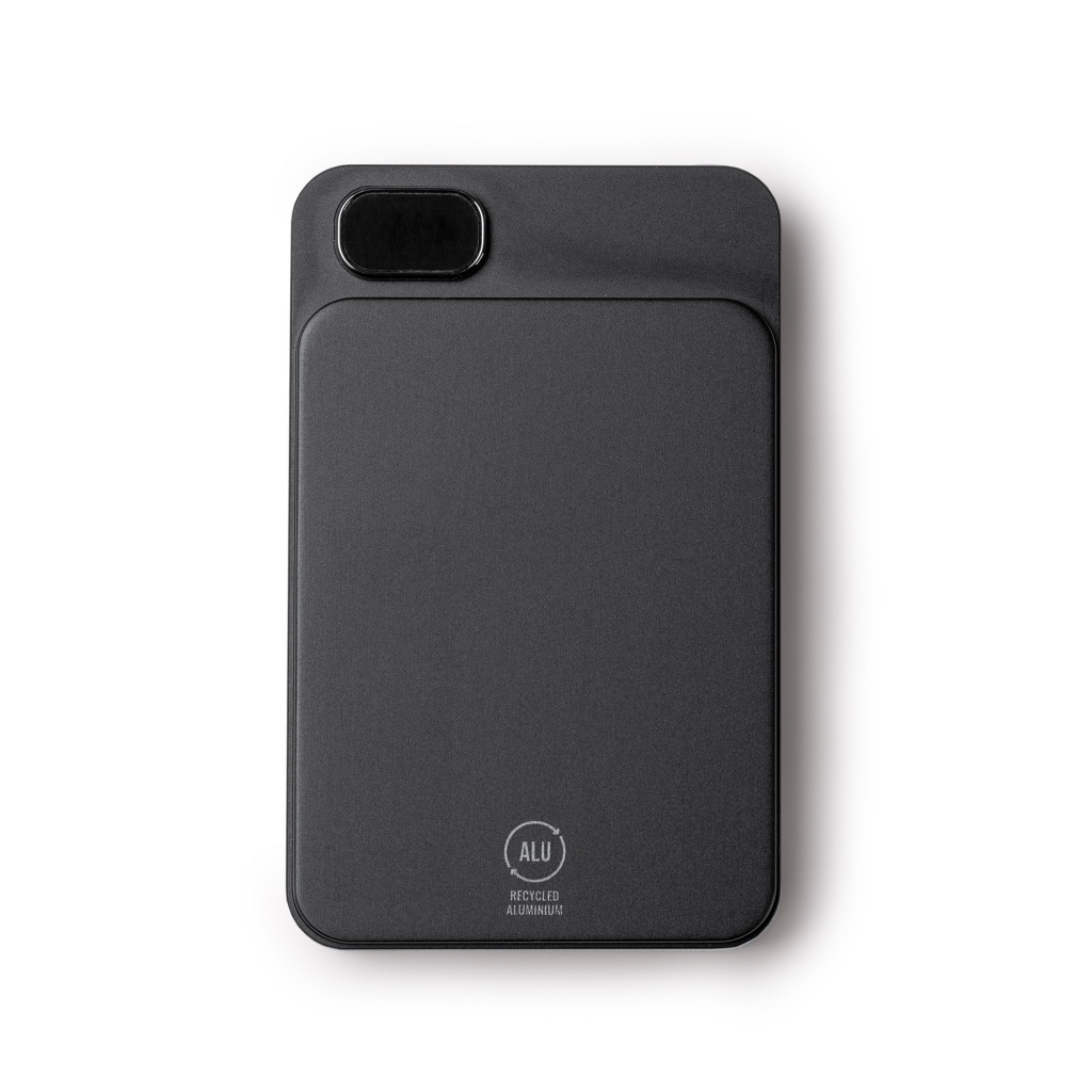 VATUM - Powerbank z ładowaniem bezprzewodowym i ekranem wyświetlającym poziom baterii, 10 000 mAh.