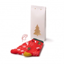 FRIZER - Zestaw dwóch par skarpetek w świątecznym stylu