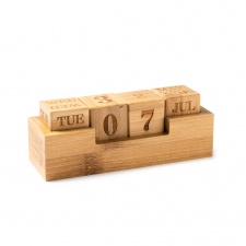 MEDUS - Wieczny kalendarz wykonany z bambusa