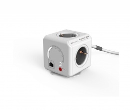 PowerCube extended WIFI 1.5mm² - Listwa zasilająca z funkcją hotspota/extendera WiFi