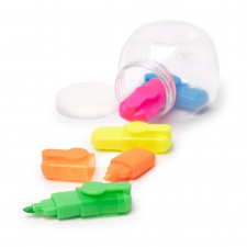 CALVER - Zestaw 5 markerów w przezroczystym pojemniku